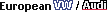 Genuine European Volkswagen Audi - Corporate Logo